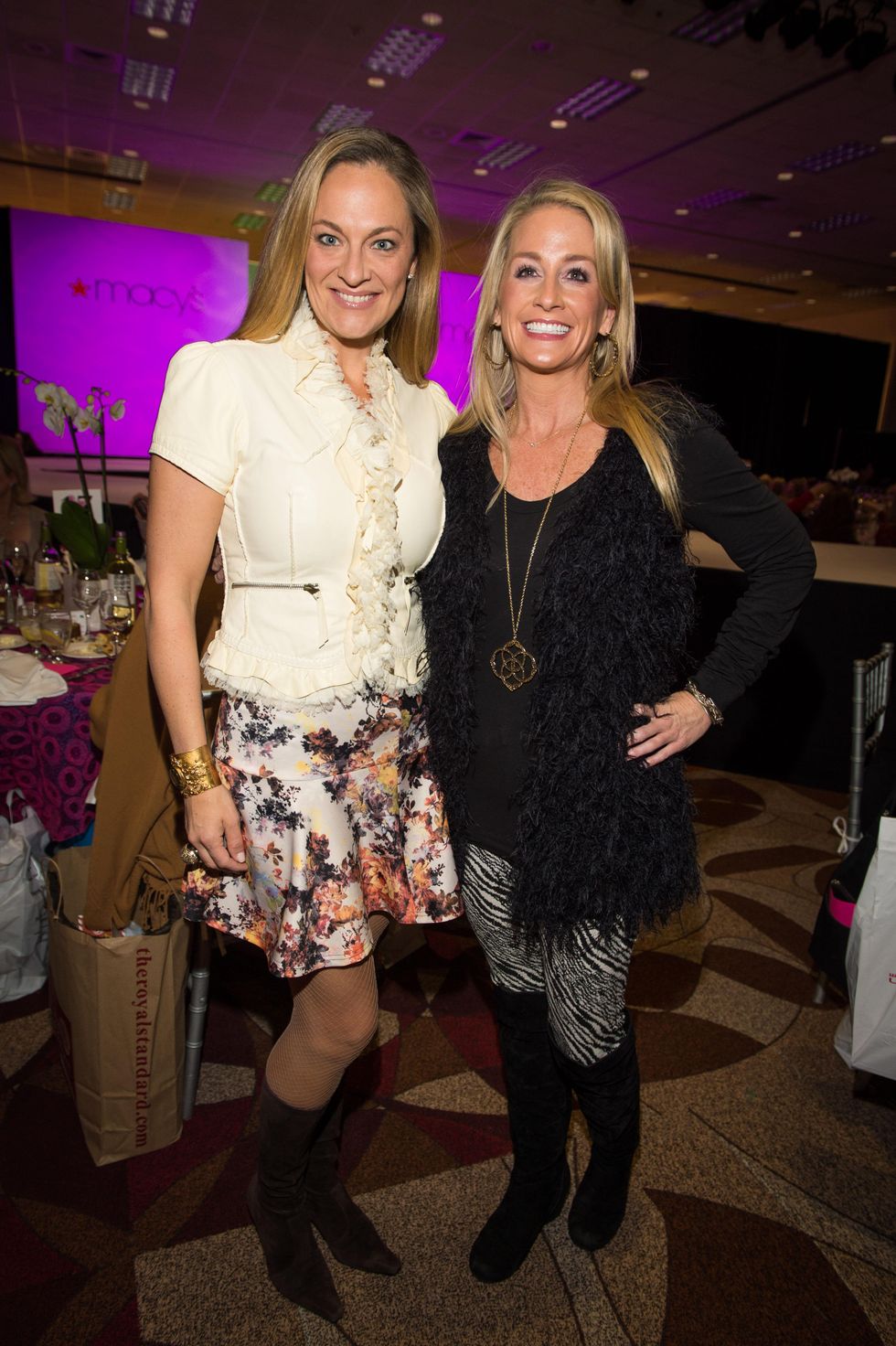 13 Rachel Regan, left, and Amy Dunn at the Nutcracker Market Macy's luncheon November 2014