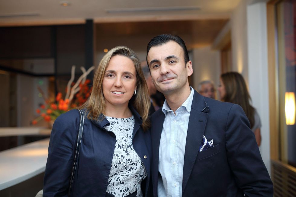 13 Reyes and Miguel Calatayud at the BCN dinner for Texas Children's Hospital September 2014