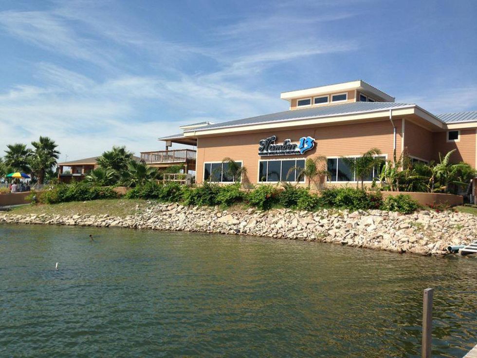 13 Steakhouse in Galveston December 2013 view from water day