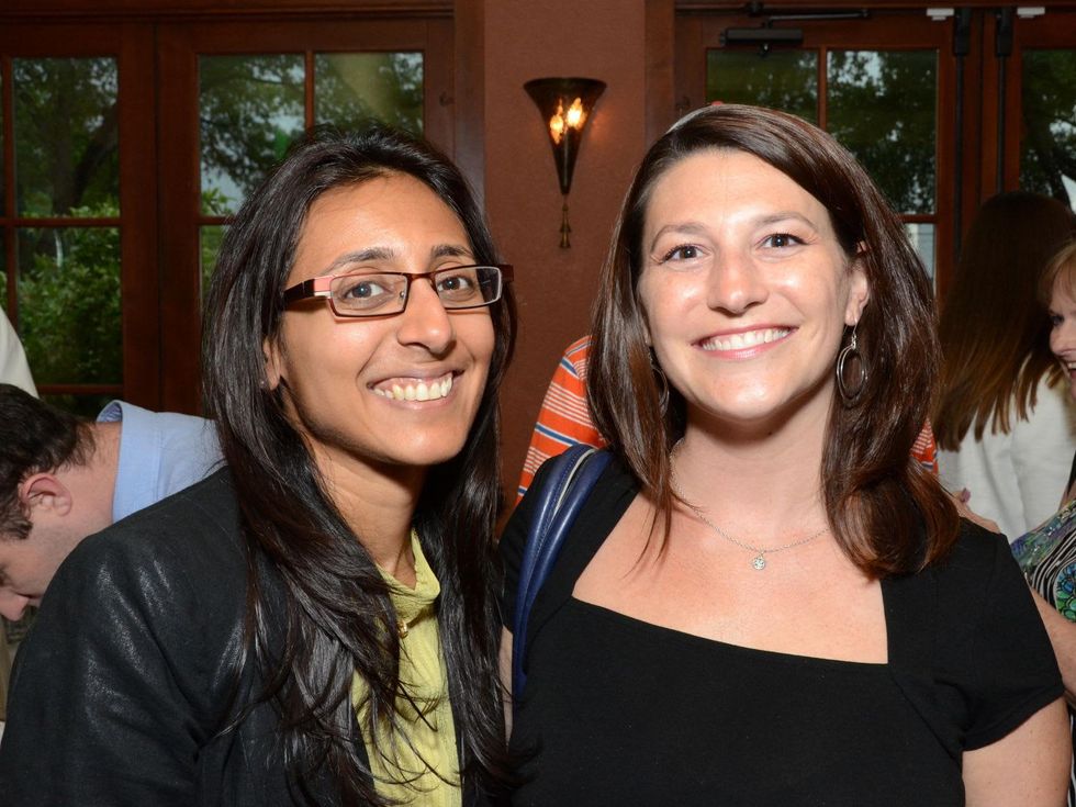 13 Urban Green happy hour August 2013 Meena Kumar, Reagan Ladd