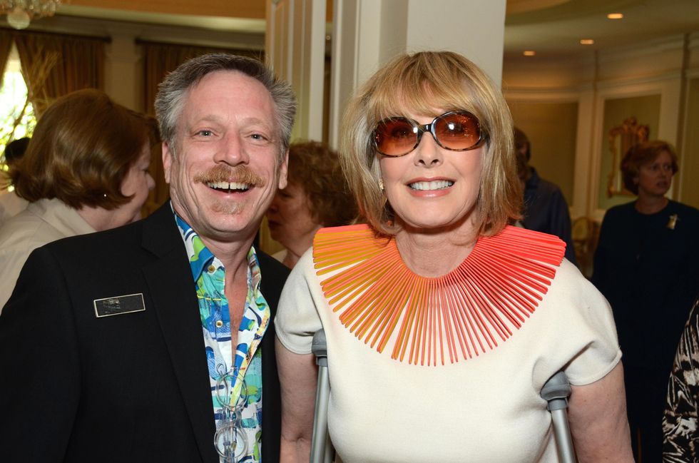 131 Edward McCartney and Barbara Paull at the Houston Center for Contemporary Craft spring luncheon May 2014