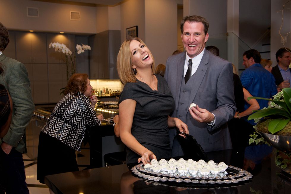 133 Natalie Gunderson and fianc\u00e9 at Theresa Roemer first charity closet party November 2014