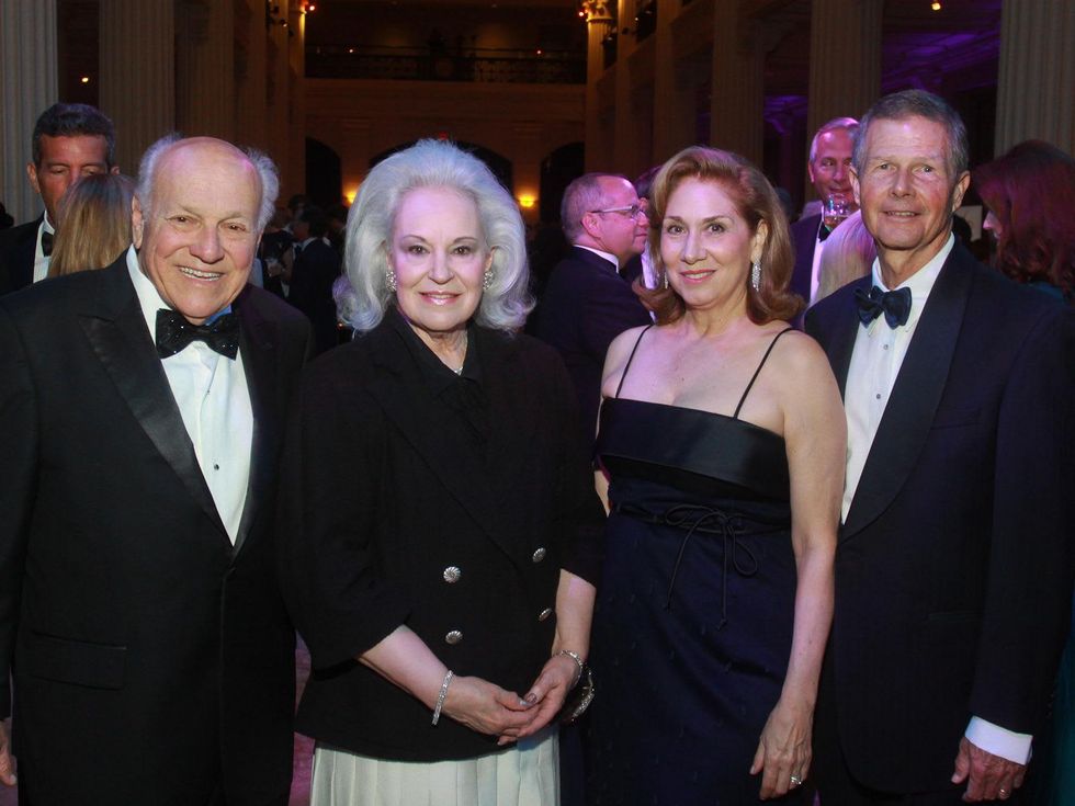 138 Bob and Donna Bruni, from left, with Denise and Philip Bahr at the Houston Symphony gala.