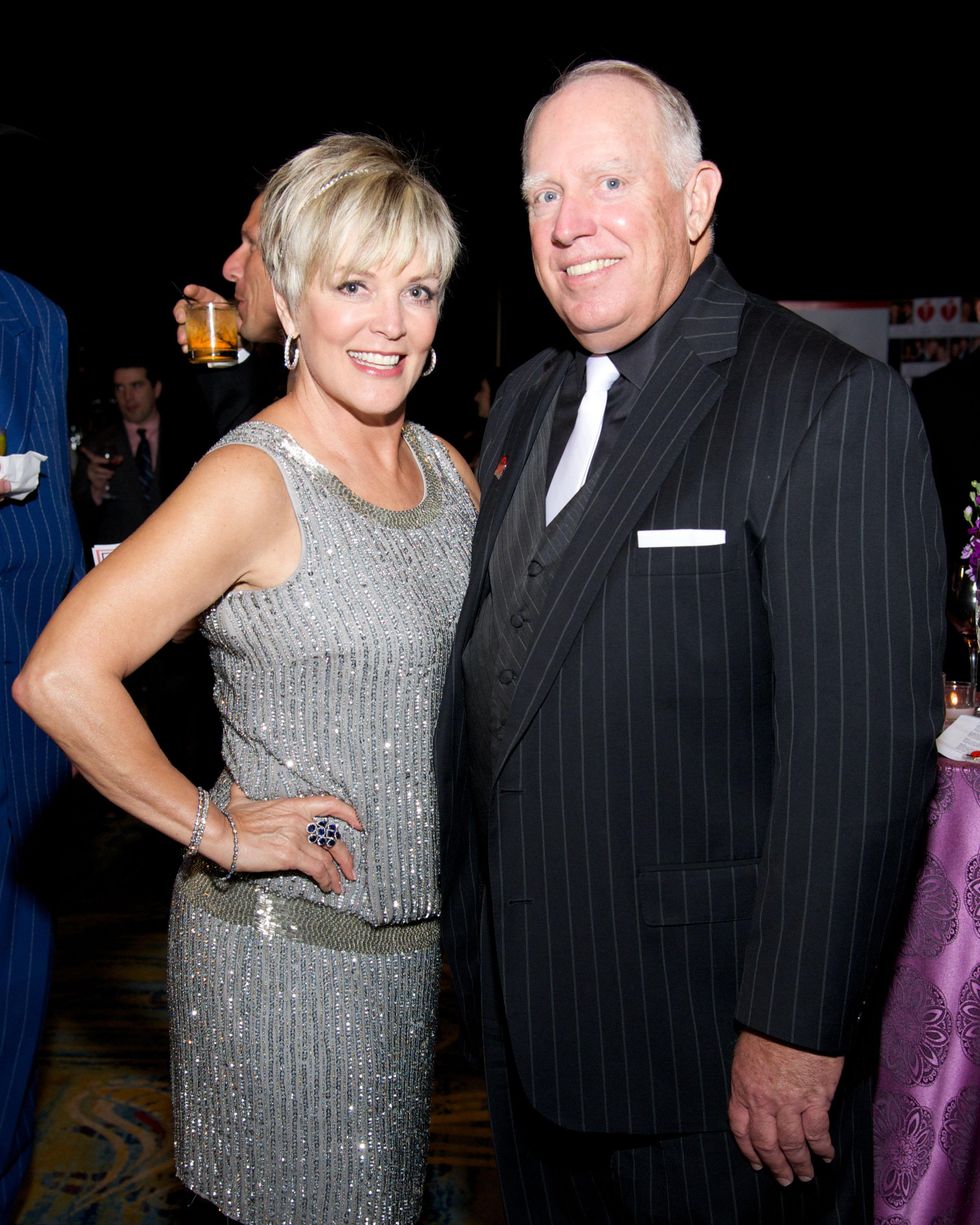 14 8232 Suzanne and Bob Potter at the American Heart Association's Montgomery County Heart Ball February 2015