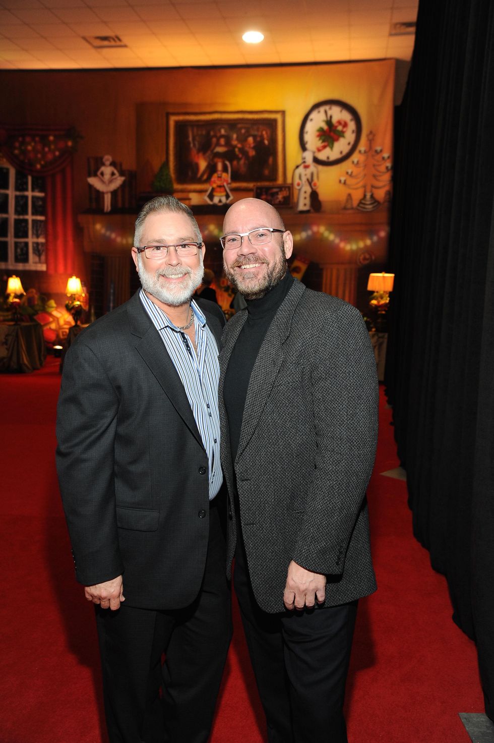 14 9285 John Share, left, and Chuck Brown at the Theta Charity Antiques Show Preview Party November 2014