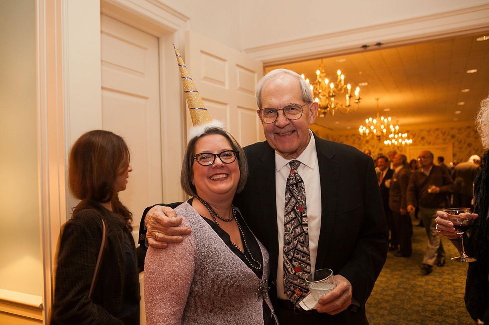 14 Alex Irvine and Clint Willour at the Houston Center for Photography Print Auction February 2014