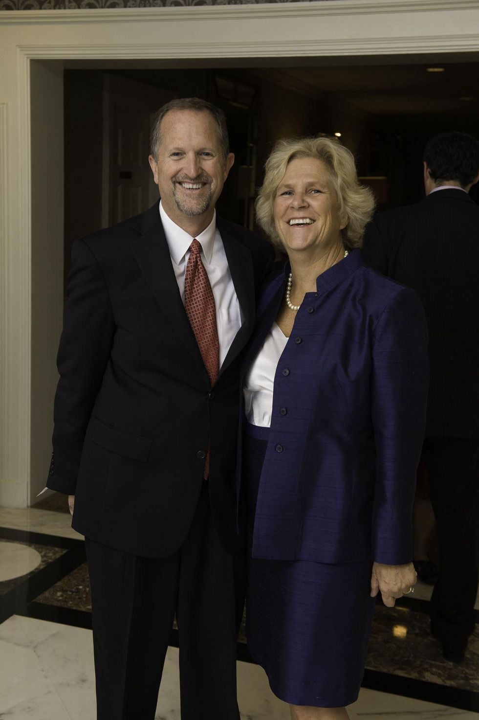 14 Bill and Leslie Buck at the Houston Bar Association Harvest Celebration November 2014