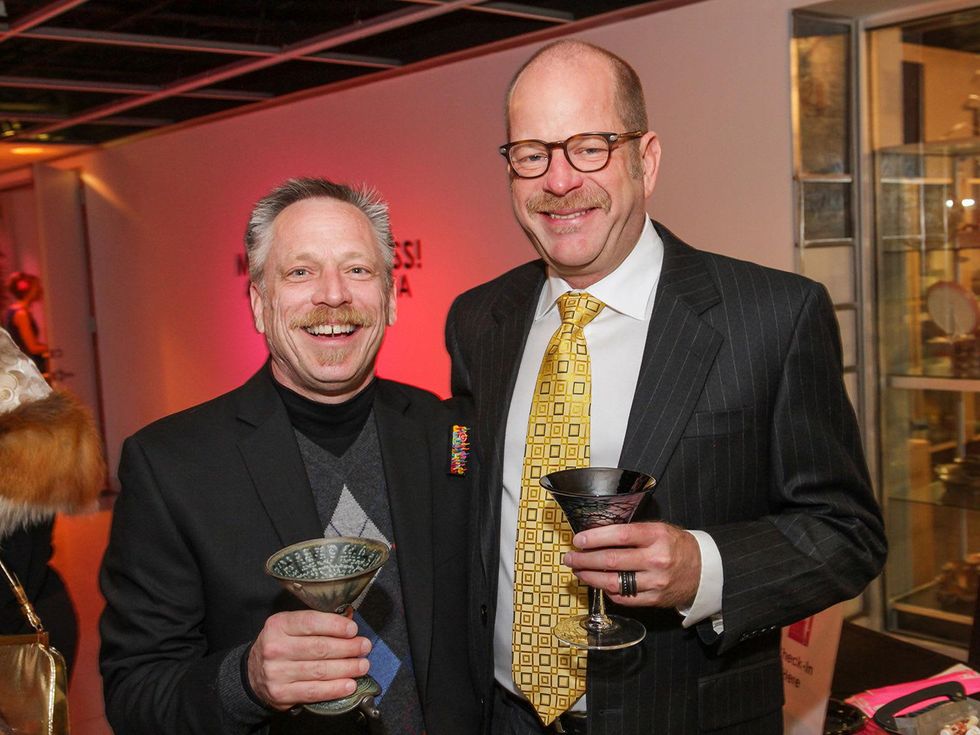 14 Edward Lane McCartney and David Gooding at Martini Madness February 2014