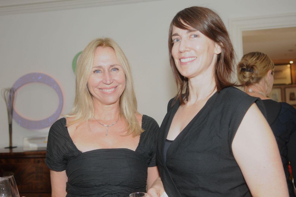 14 Fashion Fete Kickoff August 2013 Susan Claffy, Jillian Conrad