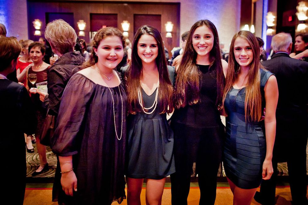 14 Grace Graubart, Jordan Goldberg, Isabel Graubart and Molly Horowitz