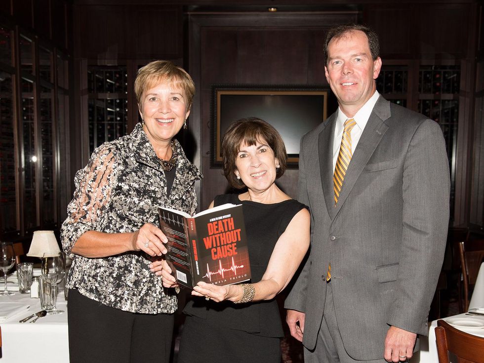 14 Houston Ballet Nutcracker kickoff September 2013 Pamela Triolo, Cynthia Brown, Steve Joest HORIZONTAL