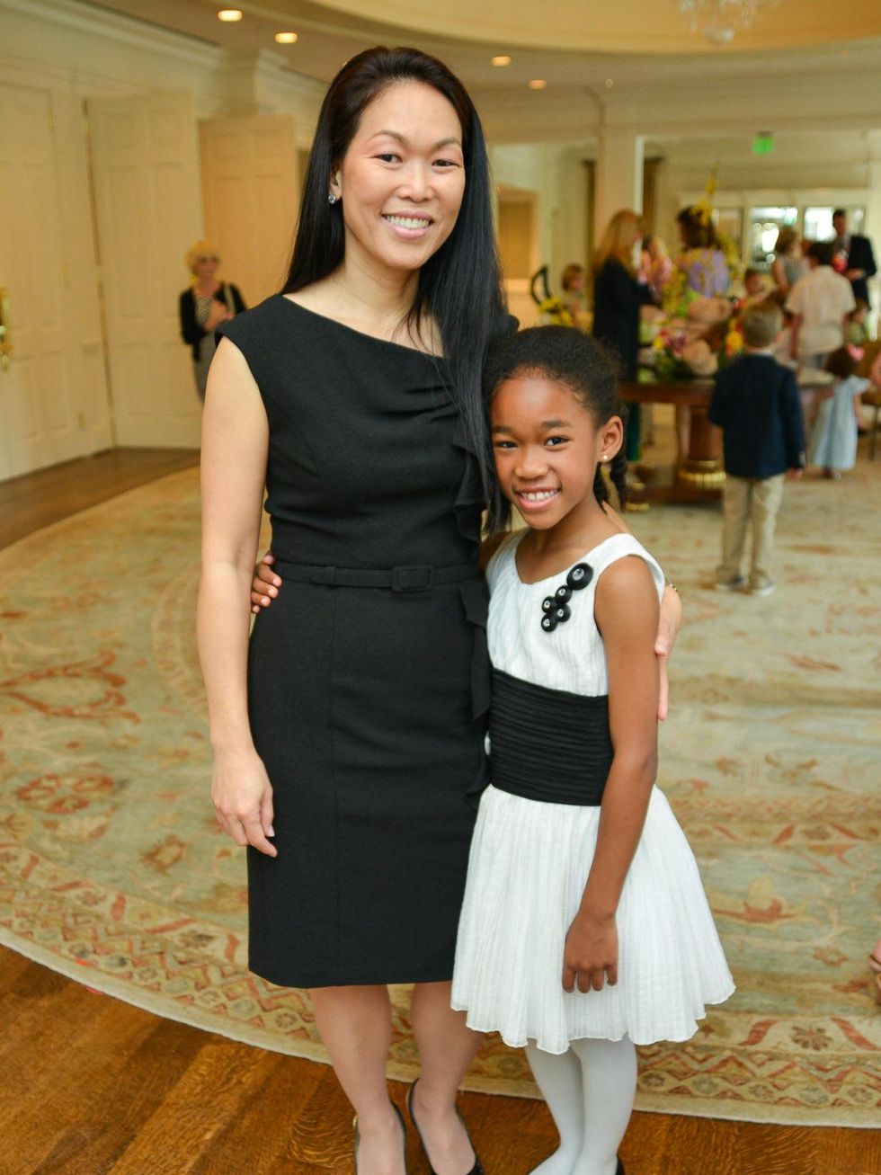 14 Houston Symphony children's fashion show April 2013 Julie Roberts and daughter Sue Lyn Roberts