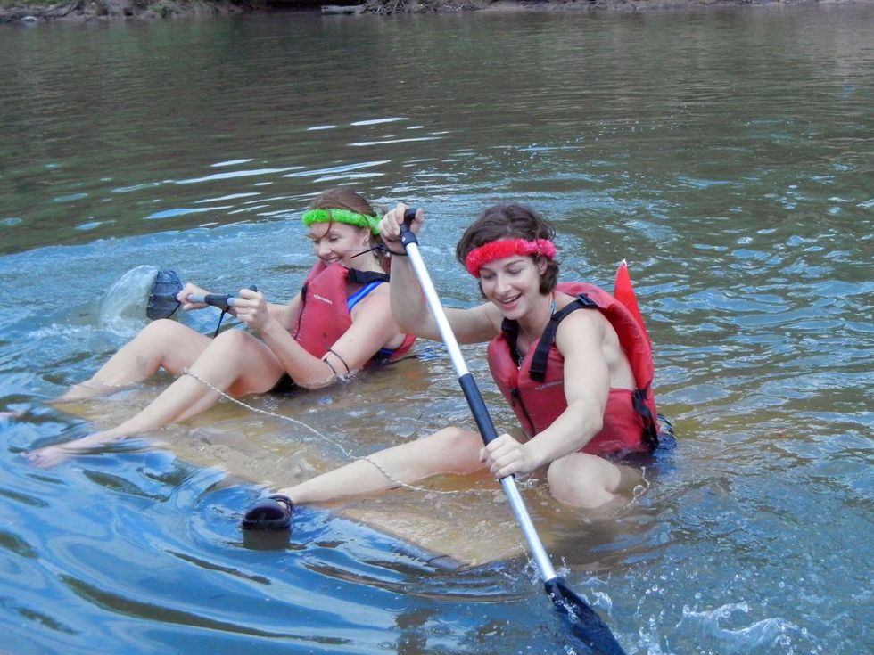 14 Jessica Supinski, left, and Christine Merrill at Anything That Floats 2014