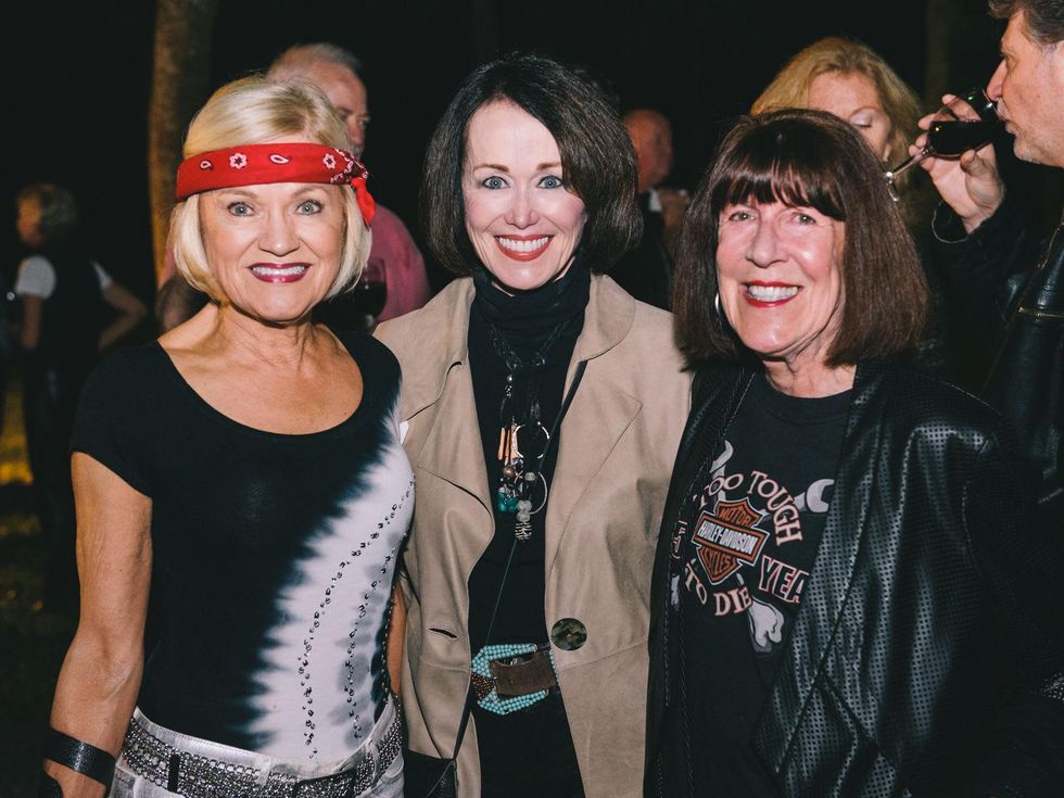 14 Jo Furr, from left, Sharon Worley and Joanna Handel at the Bayou Preservation Association's Born on the Bayou party October 2013