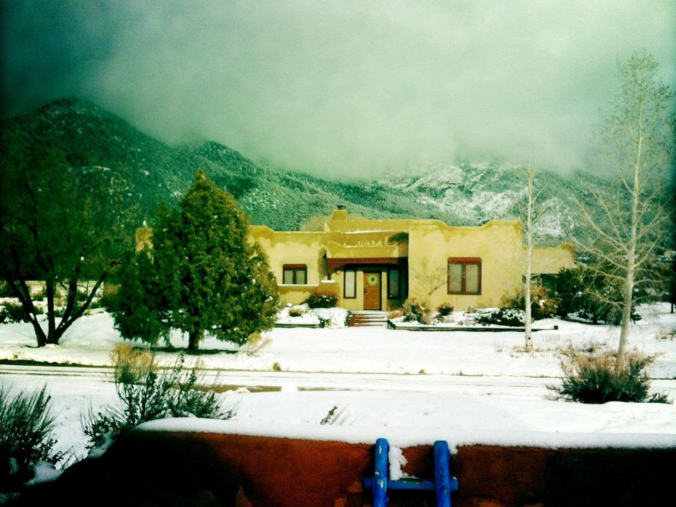 14, Marlo Saucedo, Taos, New Mexico, February 2013, winter in Arroyo Seco