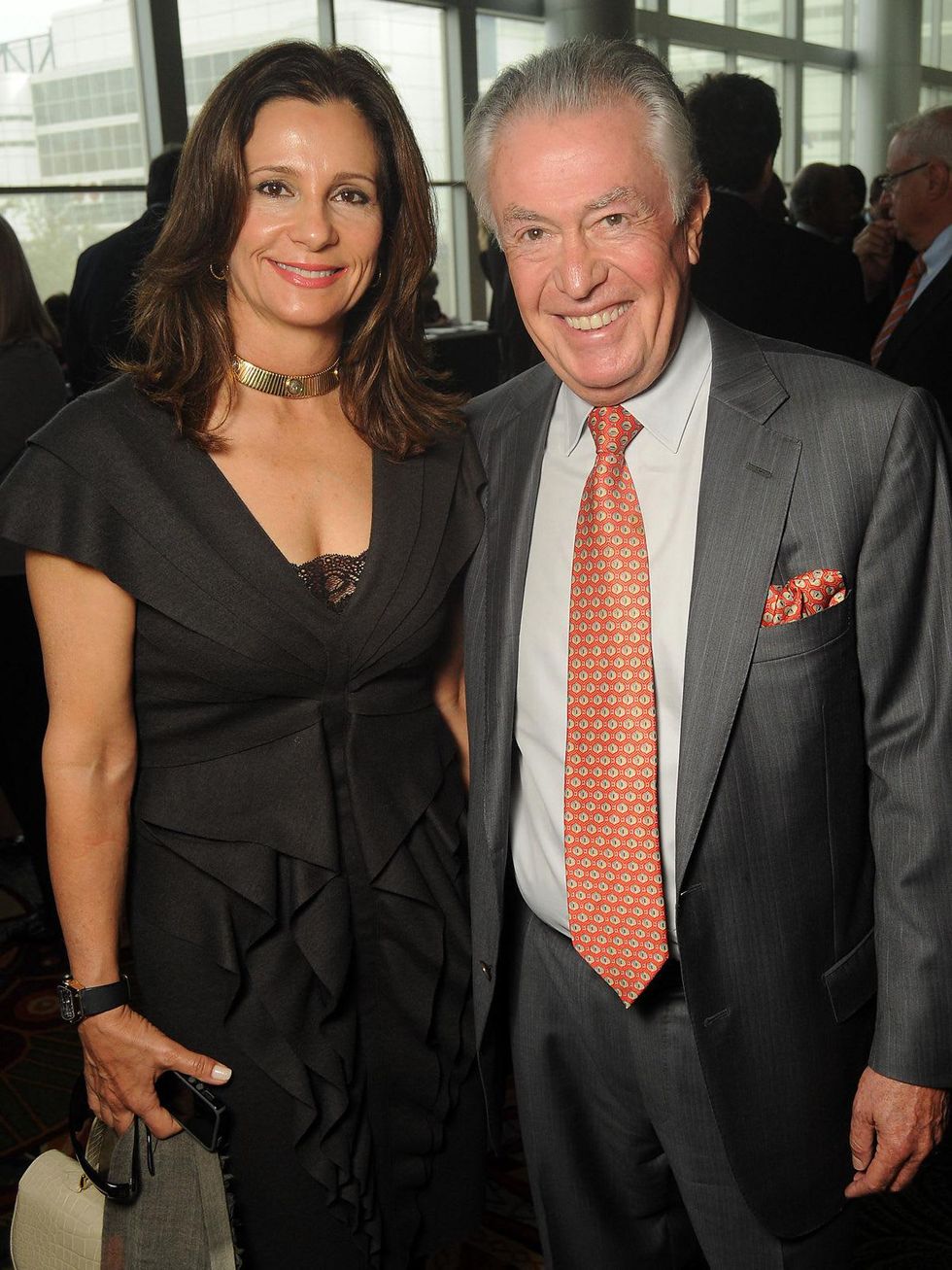 14 Martine and Ricardo Weitz at the Guardian luncheon November 2013