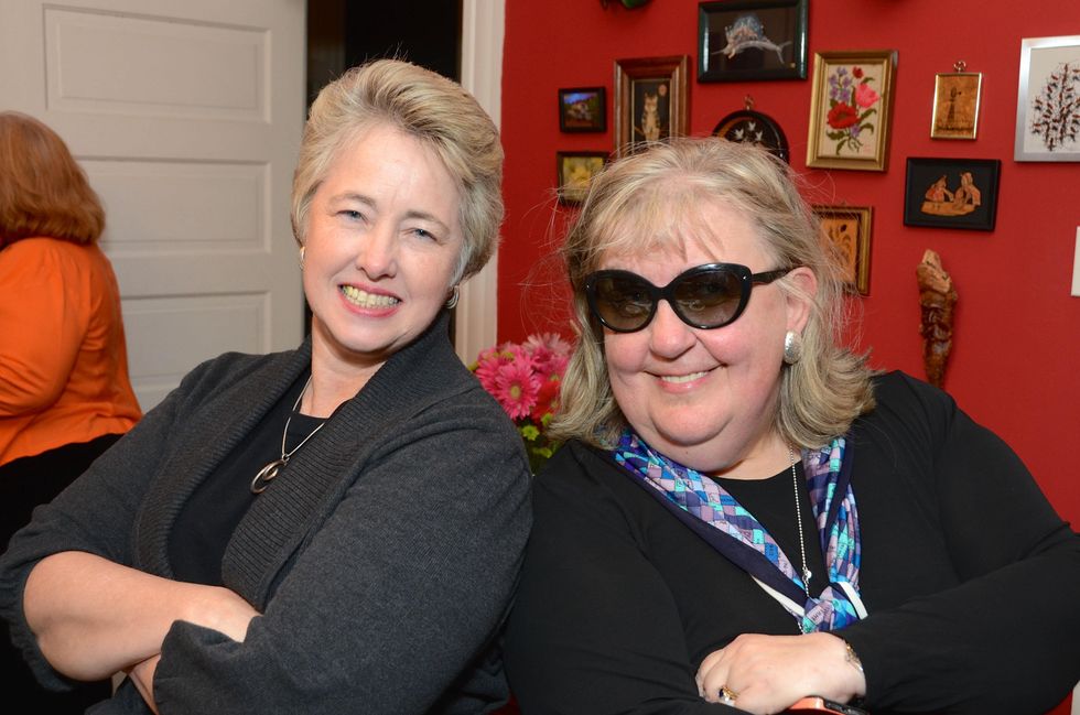 14 Mayor Annise Parker, left, and Cindy Clifford at Cindy Clifford's birthday bash November 2014