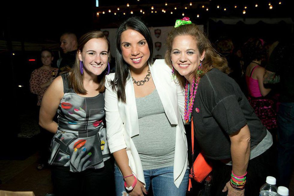 14 Melanie Orth, from left, Veronica Schiller and Tami Thomas at the K9s 4 Cops benefit November 2014