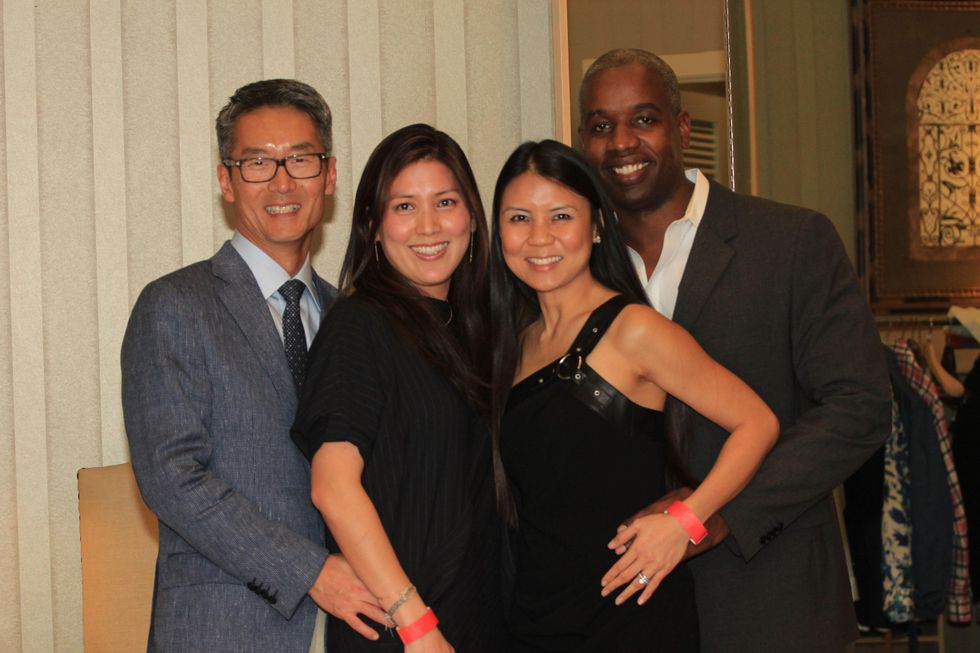 14 Rany and Sue Sim, from left, and J.C. and August Al-Uqdah at M Penner Recipe for Success February 2015