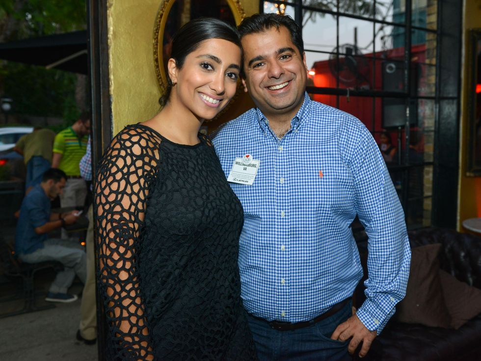 14 Shahrzad and Kamyar Yekta at the CultureMap Social at Boheme September 2014