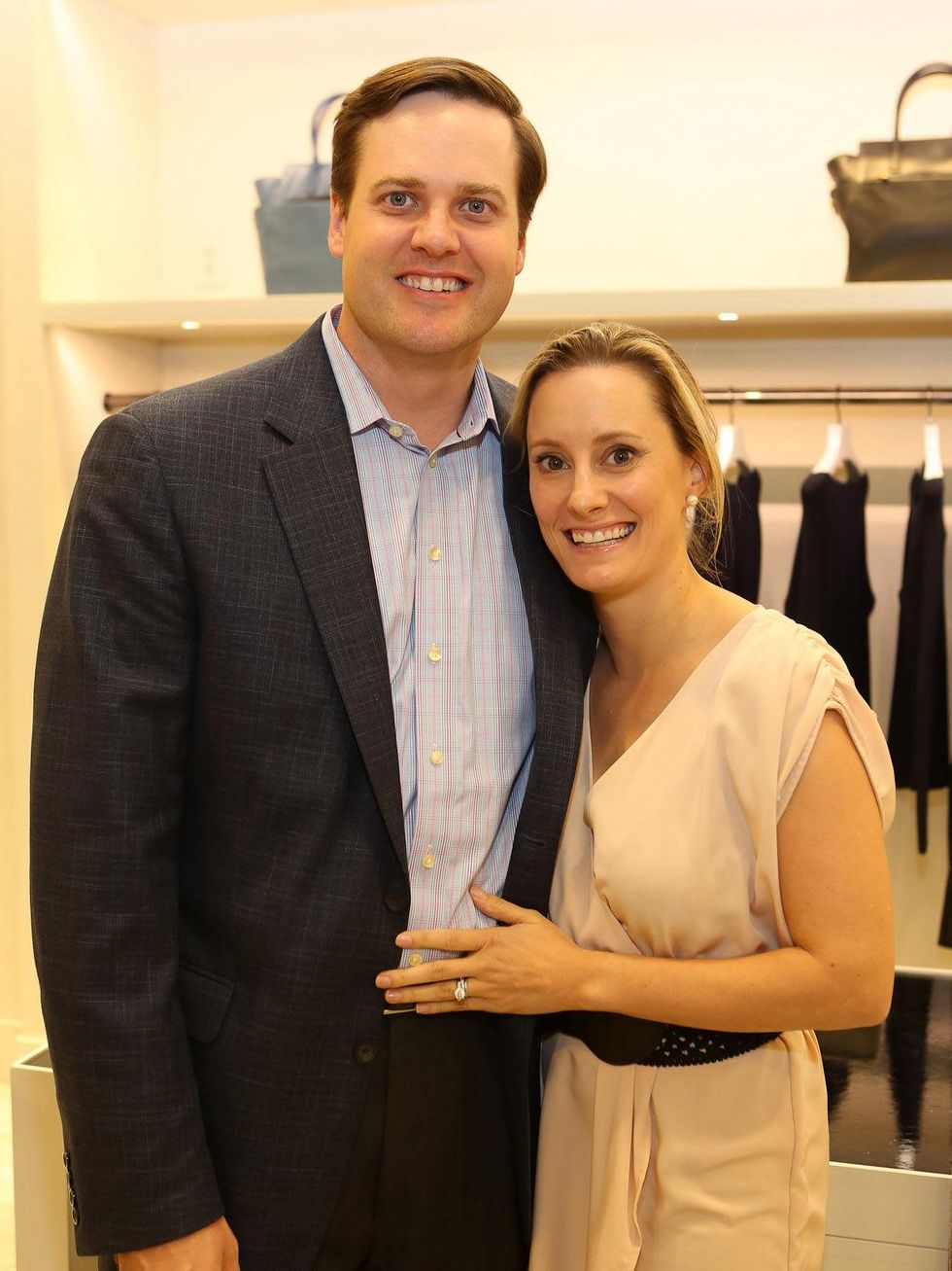 14 Spencer Stasney and Allison Blanton-Stasney at Saks' Key to the Cure October 2013