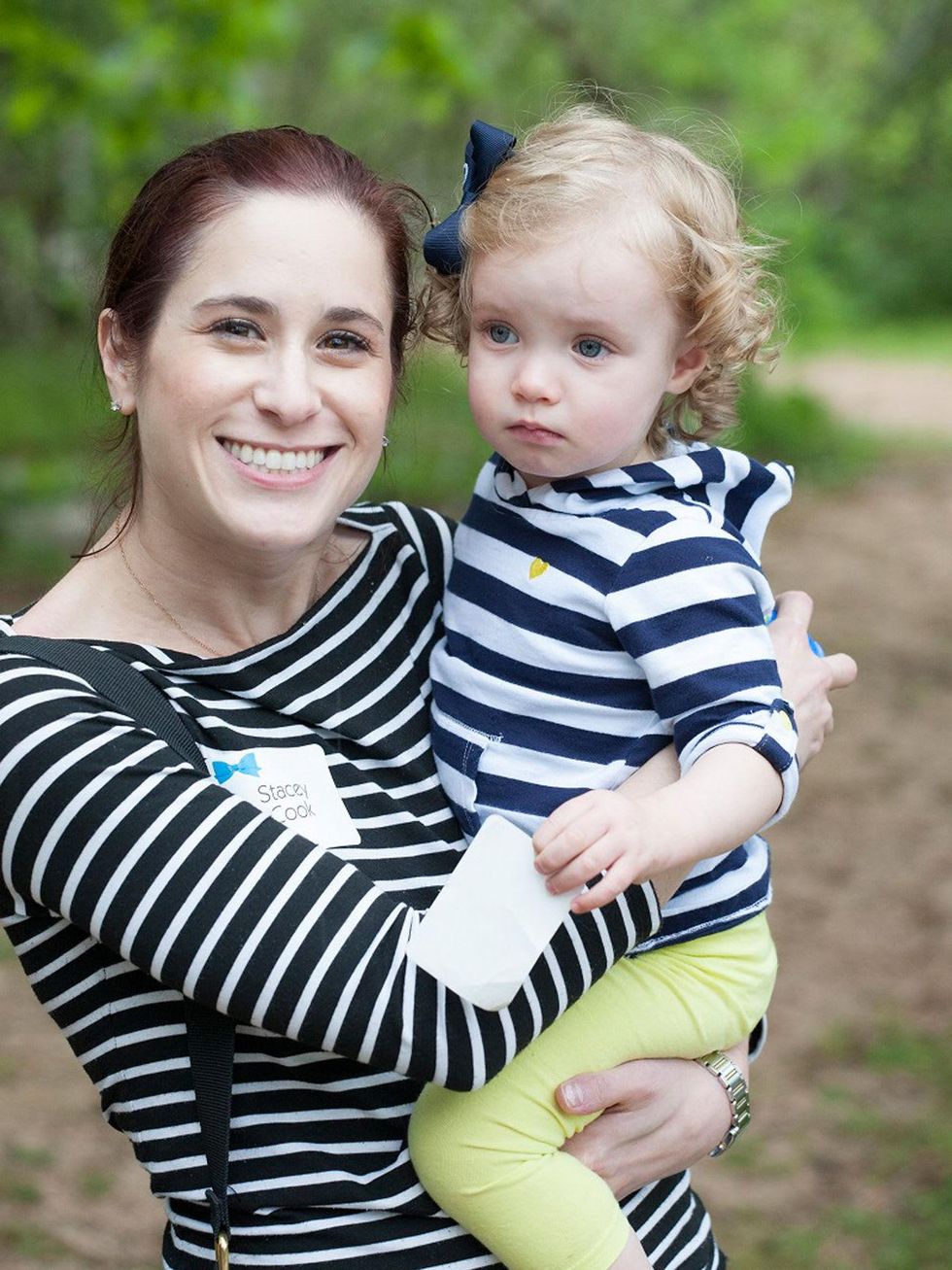 14 Stacey Cook, left, and Grace Cook at the Texas Children's Hospital Ambassadors Family Party April 2014