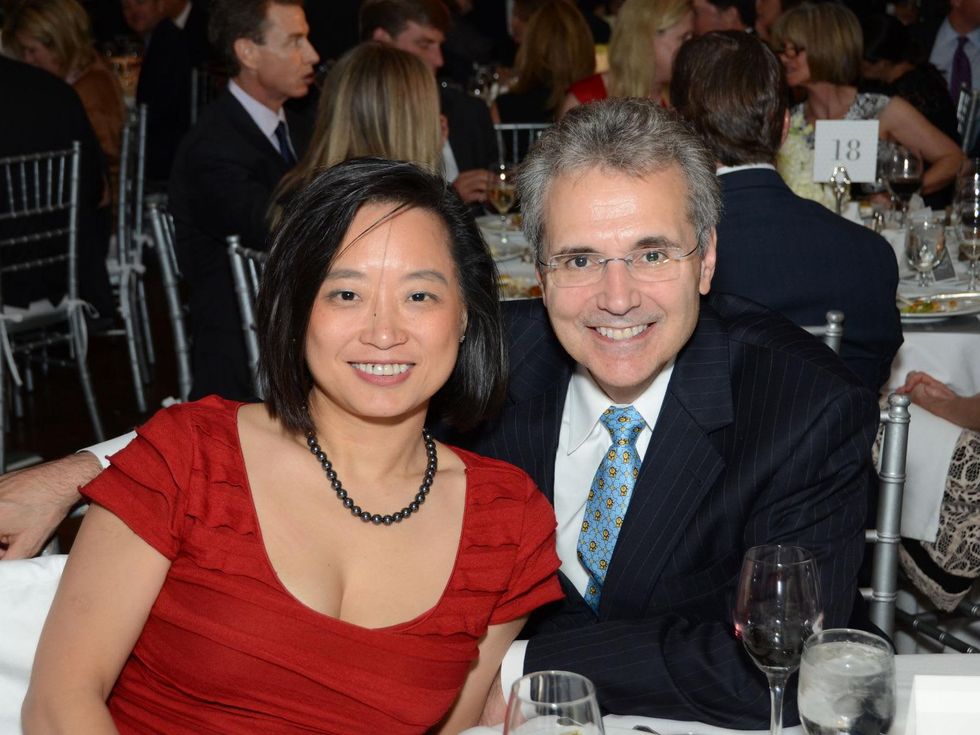 14 The Broach Foundation Gala Houston May 2013 Lynda Chin, Dr. Ronald Depinho