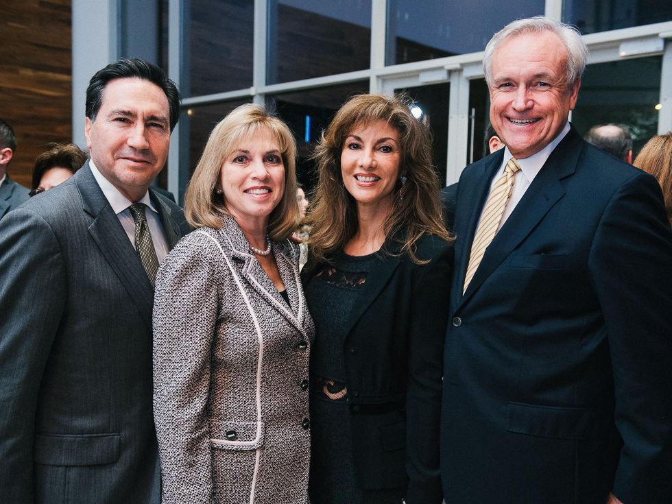 14, The Methodist Society party, February 2013, Denis DeBakey, Lavonne Cox, Neda Ladjevardian, Bill King