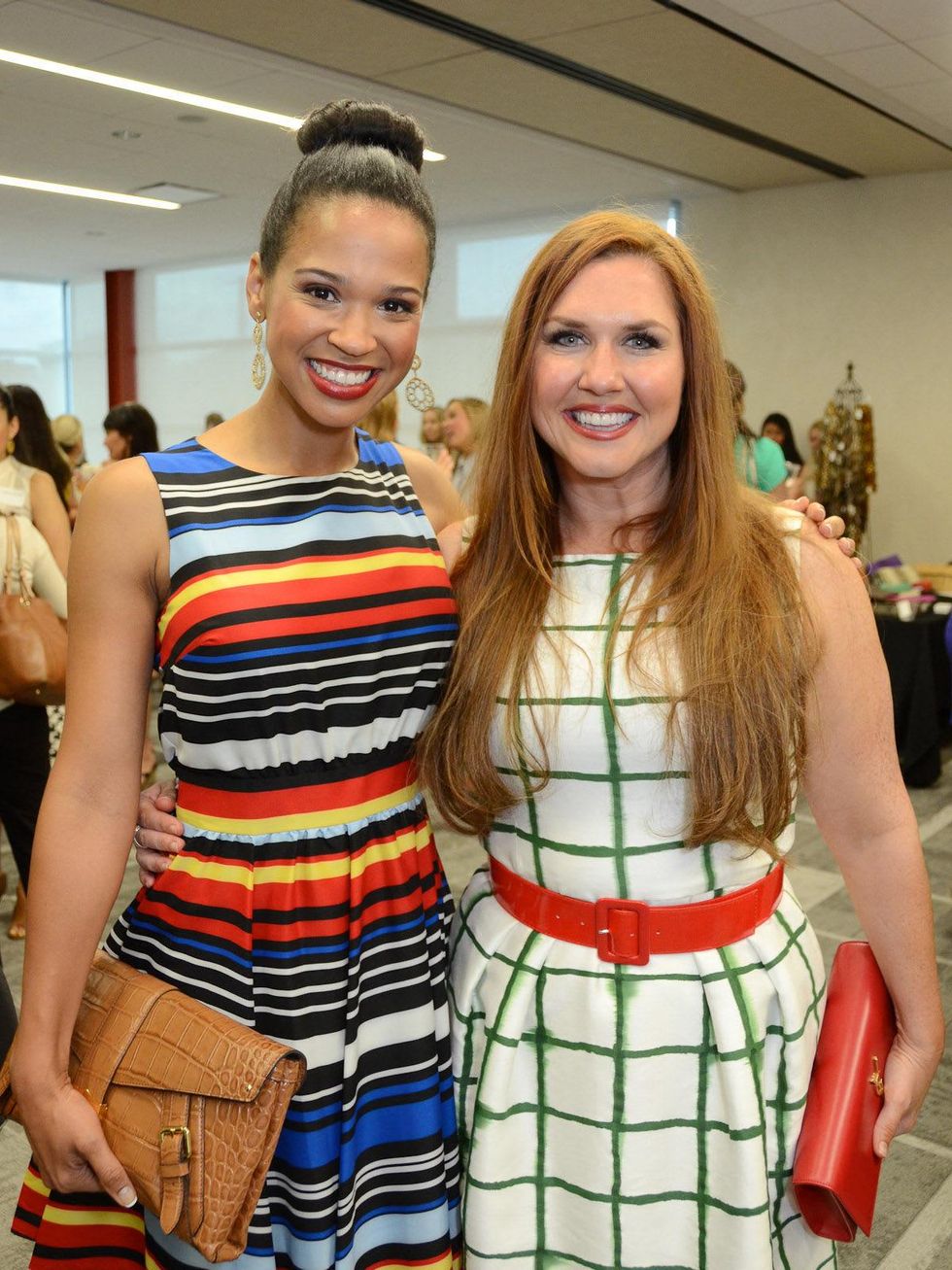 14 Women of Wardrobe 10th anniversary celebration July 2013 Mia Gradney, Traci Cook Lee