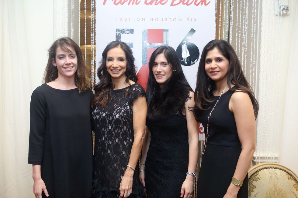 1412 Meredith Davis, from left, Lesley Marquez, Camila Barnes and Nashat Latib at the Sire Under the Stars event March 2015