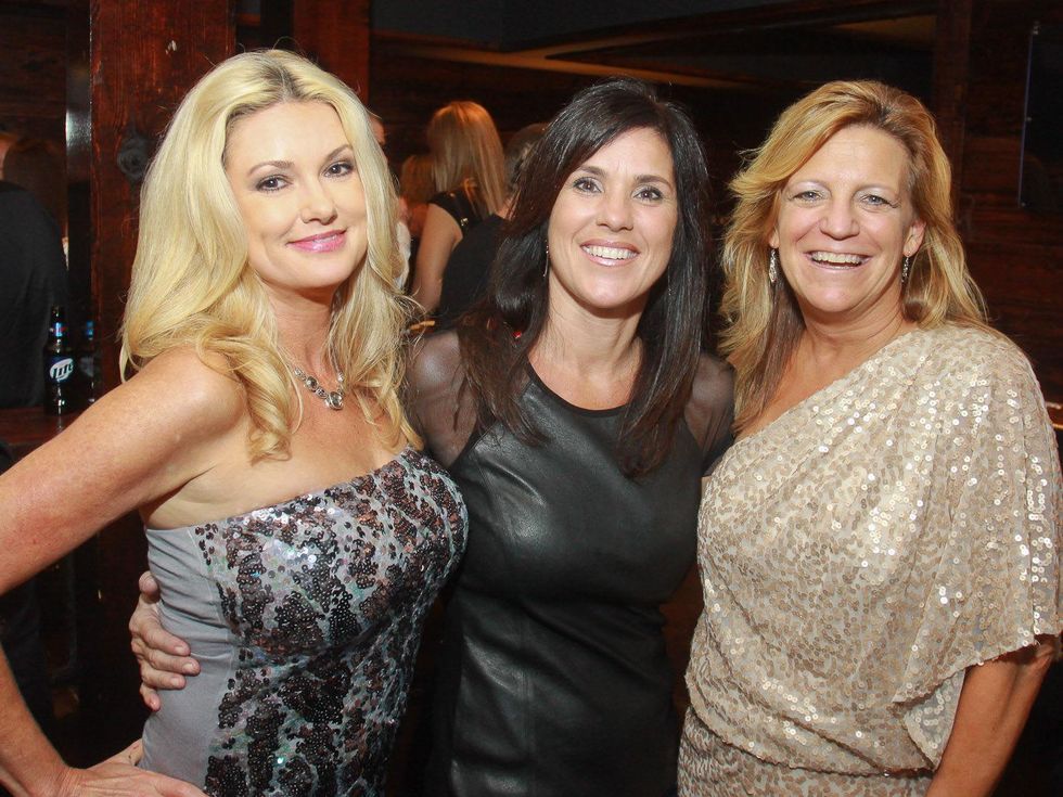 142 Kim Luiz, from left, Kristi Becker and Julie Gras at Deacons of Deadwood