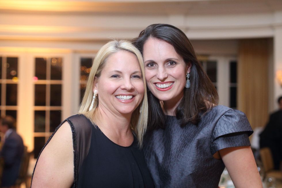 1425 Tiffany Utterson, left, and Val Burguieres at the Sire Under the Stars event March 2015