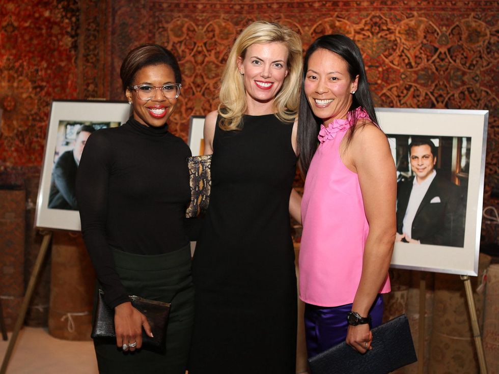 143, HGO Ovation Awards announcement and reception_March 2013, Claire Cormier Thielke, Kathleen Flaherty, Ting Bresnahan