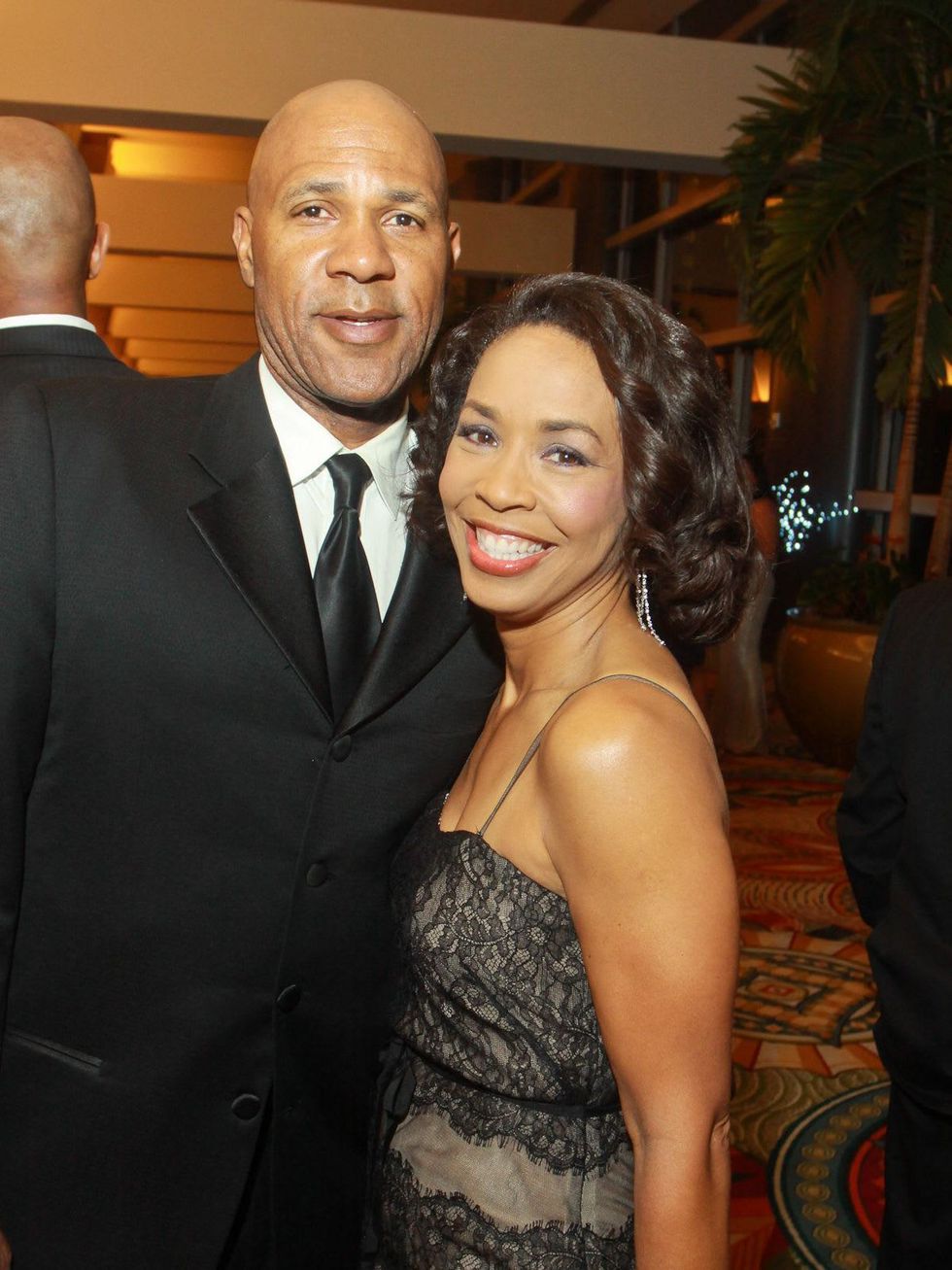 144 Mario Elie and Gina Gaston at the UNCF Gala November 2013