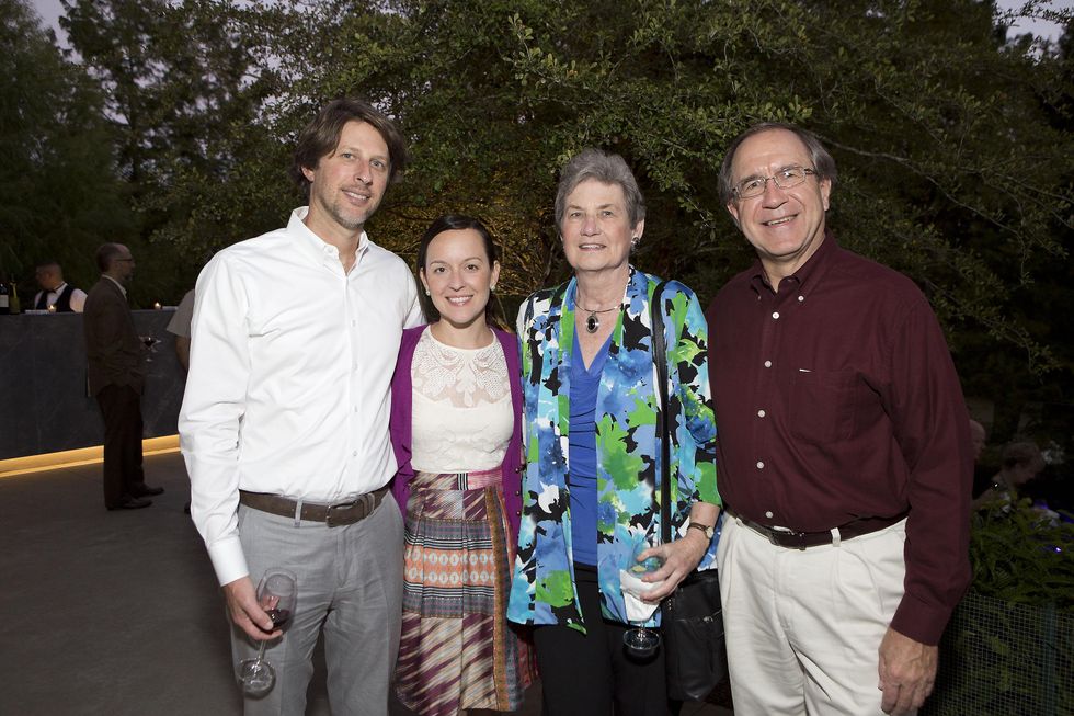 15 Chad and Amanda Brown, from left, and Ginni and Jim Robertson at the Bayou Preservation Association 15th annual glala Bayoutopia October 2014.