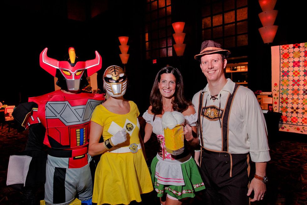 15 Chris and Noelle Donnelly, from left, and Jennifer and Rusty Stein at the Ronald McDonald House Houston Boo Ball October 2014