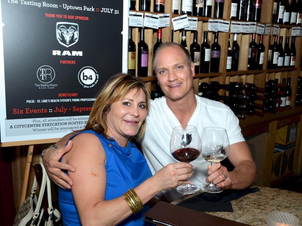 15 Dine Around at The Tasting Room July 2013 Lori Fenton and Kenny Fenton