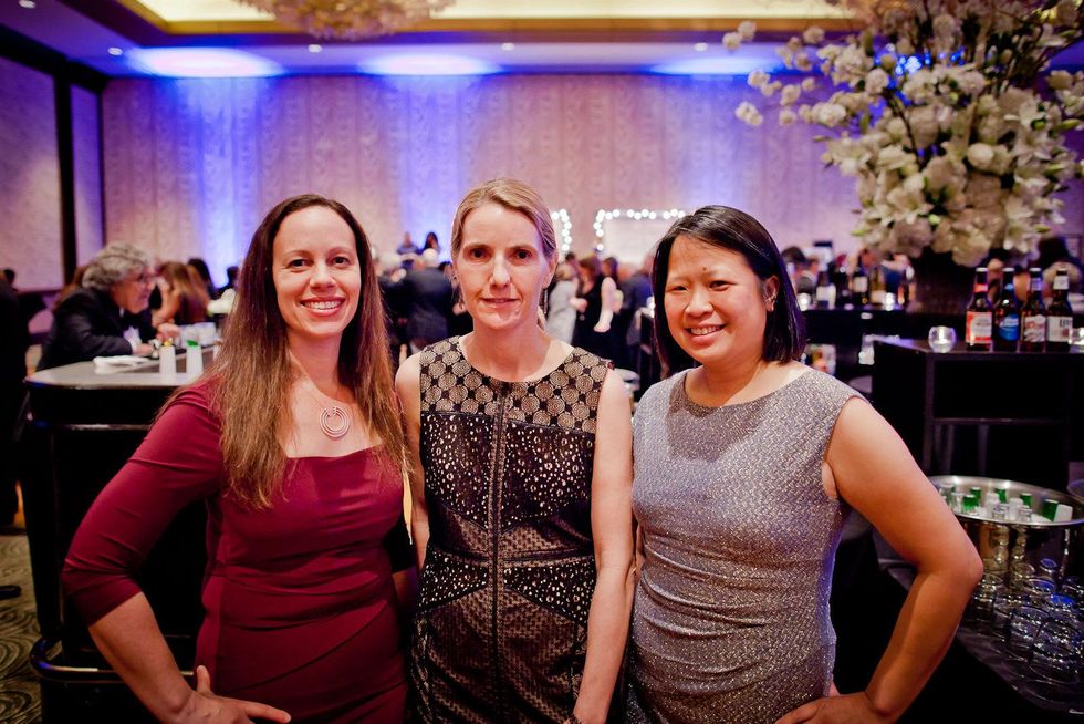 15 Heidi Schwarzwald, from left, Janice Green and Michelle Lu at the Planned Parenthood Gala October 2014