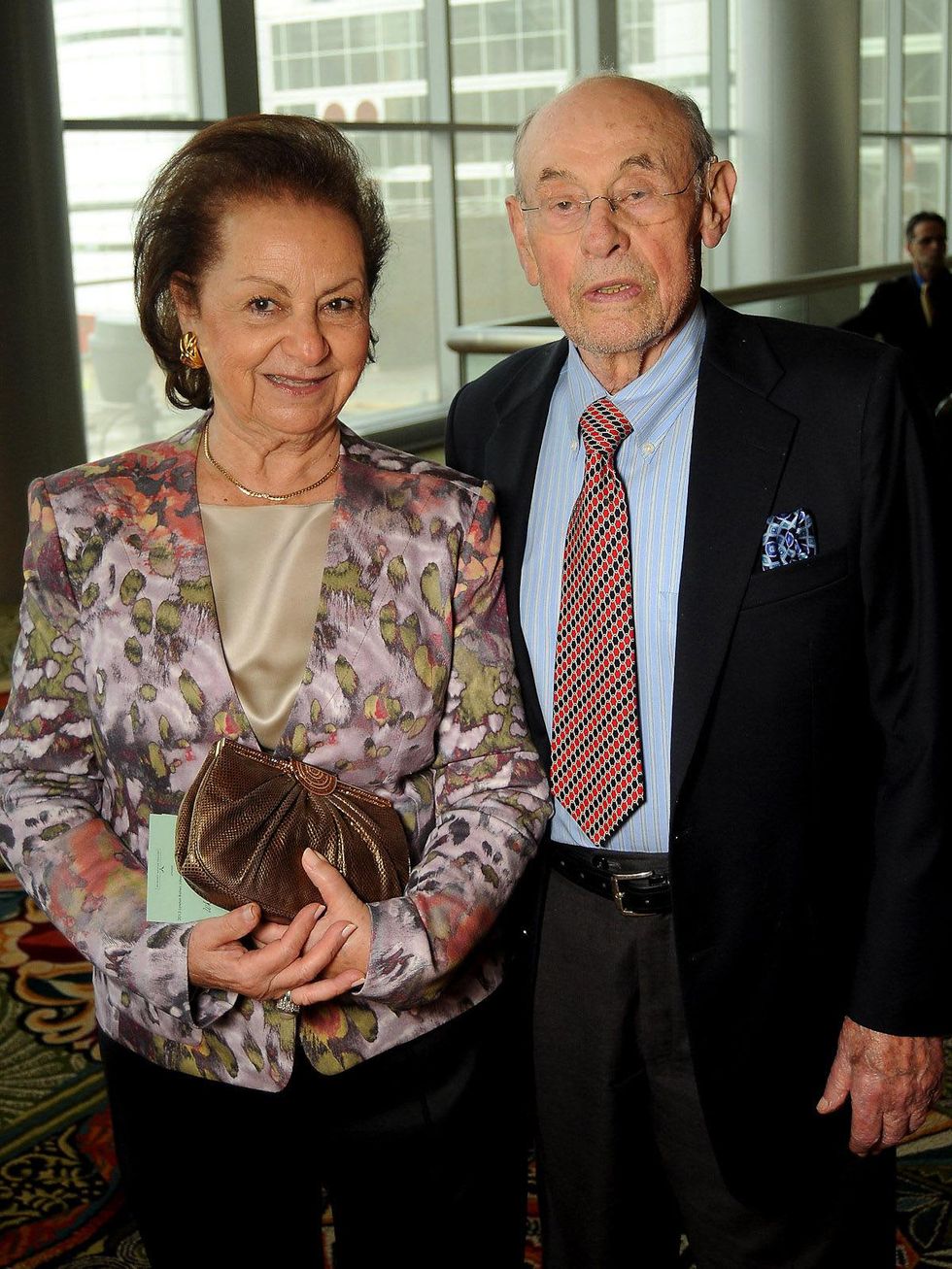 15 Holocaust Museum Moral Courage Award May 2013 Shirley Morgan with husband and Holocaust survivor Bill Morgan