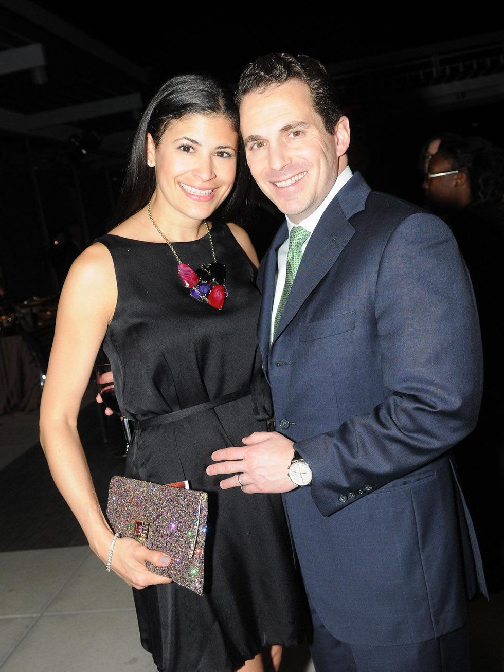 15 Kristy and Chris Bradshaw at the Dress for Success 15th anniversary party October 2013