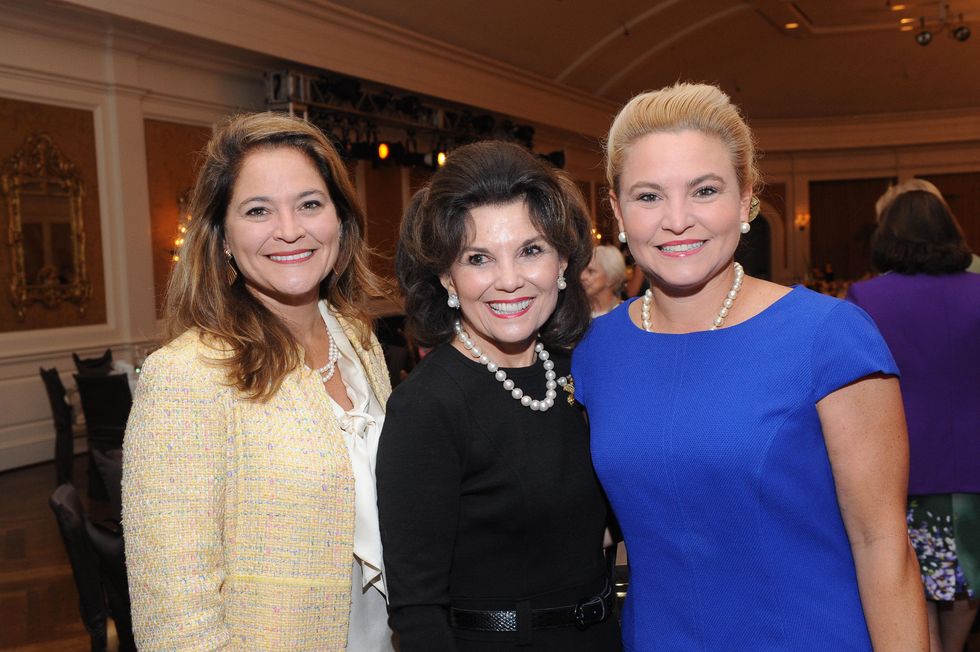 15 Larkin McReynolds, from left, Linda McReynolds and Merritt Marinelli at the Assistance League luncheon October 2014