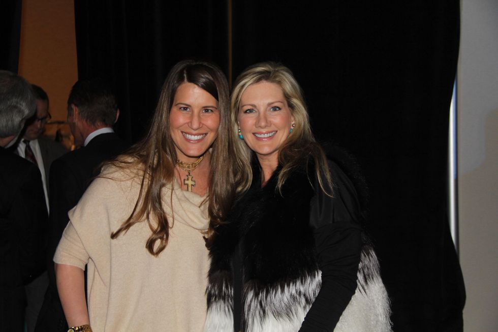 15 Laura Fondren, left, and Ann Carl at the Rodeo Trailblazer Awards Luncheon February 2015