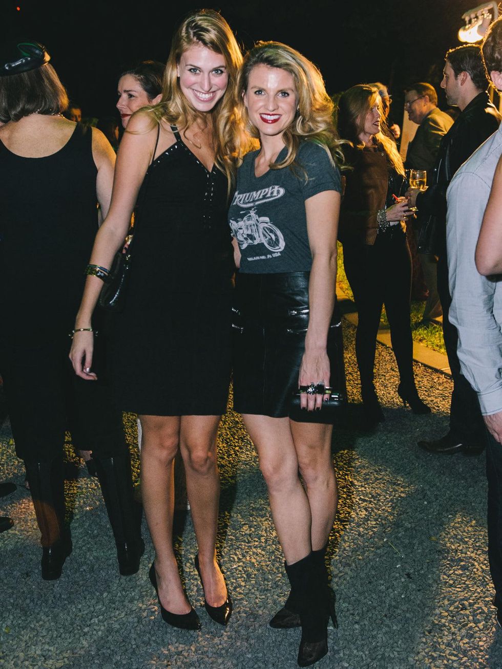 15 Lauren Baughmna, left, and Lindley Arnoldy at the Bayou Preservation Association's Born on the Bayou party October 2013