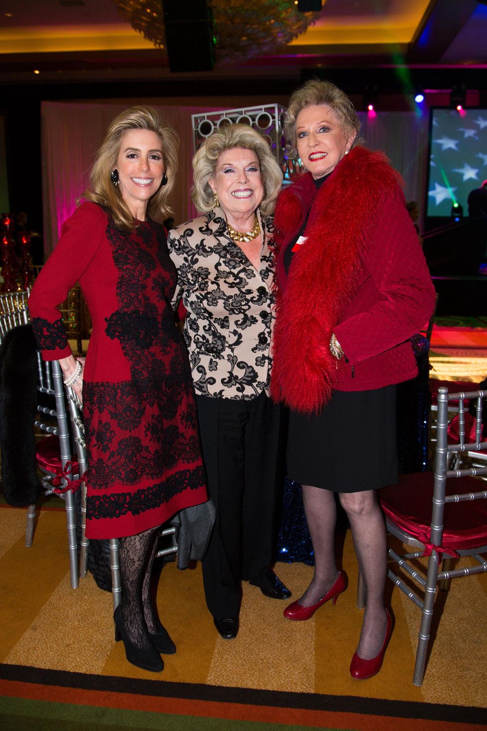 15 Linda Lyons Brown, from left, Joan Lyons and Dallas Hill at The Social Book 2015 Launch Party January 2015