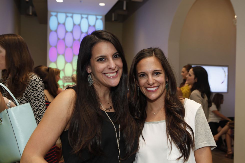 15 Meg Herzog, left, and Allie Danziger at WOW with Kendra Scott October 2014