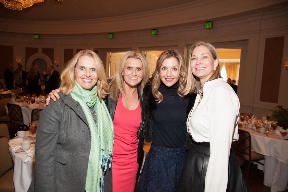 15 Melanie Strake Meeks, from left, Chaille Strake, Jodi McErlean and Lezlie Cuellar at the HARC Luncheon March 2015