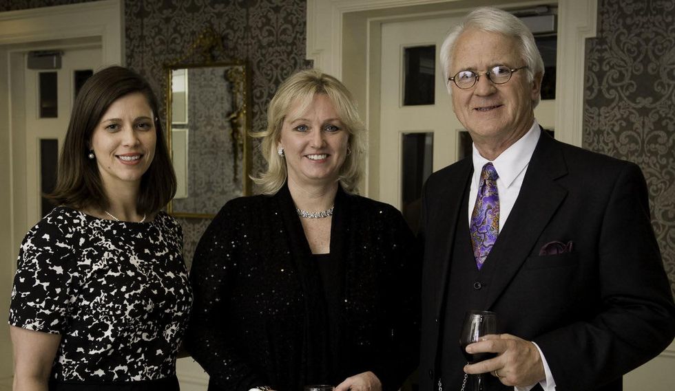 15 Meredith Clark, from left, Sherrie Evans and Ike Vanden Eykel at the Houston Bar Association Harvest Celebration November 2014