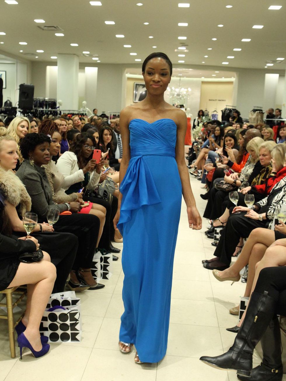 15 Model at the Galveston Mardi Gras gown preview January 2014