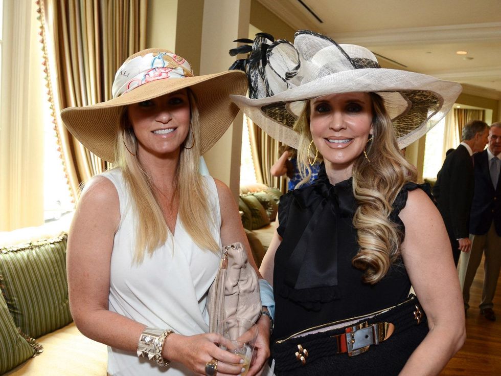 15, River Oaks tennis luncheon, April 2013 Tricia Oliver, Kimberly Overby