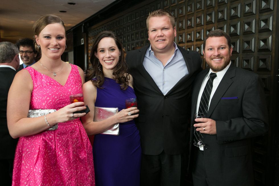 15 Sherry Taylor, from left, Marianne Terrell, Glenn Taylor and Kenny Terrell at the Opera in the Heights Gala June 2014